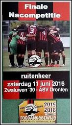 Zwaluwen '30 (Hoorn): programma + tocket., Ophalen of Verzenden, Zo goed als nieuw, Balsport