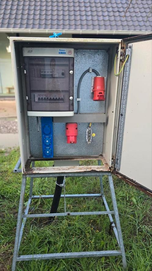 Bouwwaterput en Bouwmeterkast, Doe-het-zelf en Verbouw, Elektra en Kabels, Gebruikt, Overige typen, Ophalen