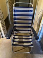 ANWB campingstoel, inklapbaar, in 3 standen verstelbaar,, Caravans en Kamperen, Kampeermeubelen, Ophalen, Gebruikt, Campingstoel