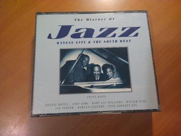 2-CD The History Of Jazz - Kansas City  & the South West