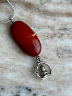 Rode jaspis ketting, Ophalen of Verzenden