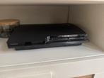 PS3 Slim 1TB + 2 Controllers + Games, Ophalen of Verzenden, Gebruikt, Met 2 controllers, Met games