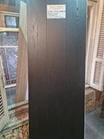 EIKEN VLOEREN ZWART GELAKT LEGKLAAR TOPKWALITEIT VLOER!, Parket, 75 m² of meer, Nieuw, Ophalen of Verzenden