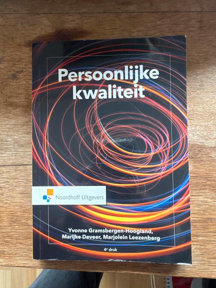 Persoonlijke Kwaliteit - Gramsbergen-Hoogland (Zo goed als n, Boeken, Studieboeken en Cursussen, Zo goed als nieuw, HBO, Ophalen of Verzenden