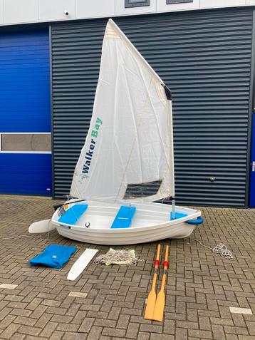 Zeilboot Walker BAY 8 wit polyester/ moterboot beschikbaar voor biedingen