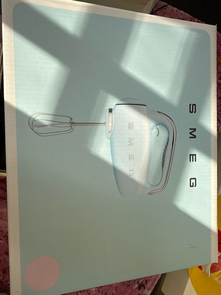 Smeg Handmixer - Nieuw in doos! Roze, Ophalen of Verzenden, Nieuw