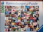 Poezen Legpuzzel, 1500 stukjes, Ophalen of Verzenden, 500 t/m 1500 stukjes, Zo goed als nieuw, Legpuzzel