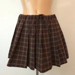 Zara rok S nieuw schoolmeisje, Bruin, Verzenden, Zara, Knielengte