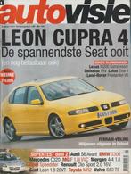 Seat Leon Cupra 4 in Autovisie 2001, Gelezen, Ophalen of Verzenden, Overige merken, Autovisie