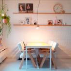 Mooie Eettafel voor Gezellige Diners, Ophalen, Gebruikt, 100 tot 150 cm, 150 tot 200 cm