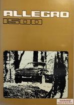 Handboek Allegro 1500 Instructieboekje AKD8385, Ophalen of Verzenden