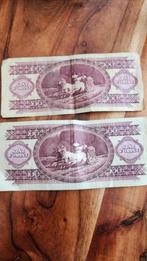 Szas Forint papier geld 2x 100, Ophalen of Verzenden, Buitenland, Bankbiljetten