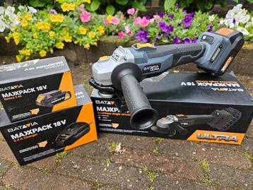 18V Brushless Accu Haakse Slijper met Accu en Lader € 125,00 beschikbaar voor biedingen