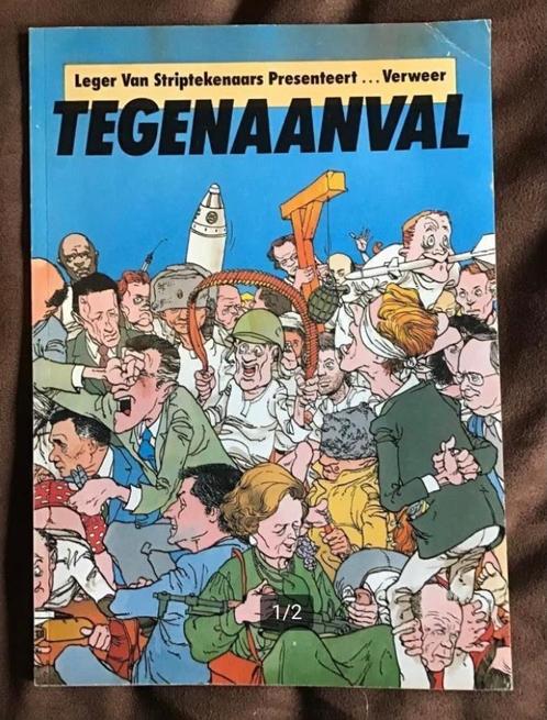 Leger van striptekenaats presenteert tegenaanval. Bundeling, Boeken, Stripboeken, Gelezen, Eén stripboek, Ophalen of Verzenden