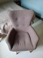 Fauteuil Basic Label, zgan, Huis en Inrichting, Ophalen, Hout, Minder dan 75 cm, Deense stijl