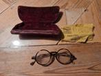 Oud Frans brilletje met hoesje, Antiek en Kunst, Curiosa en Brocante, Ophalen of Verzenden