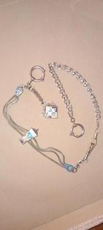 Antieke Victoriaanse Zakhorlogeketting, Antiek en Kunst, Antiek | Goud en Zilver, Ophalen of Verzenden, Zilver