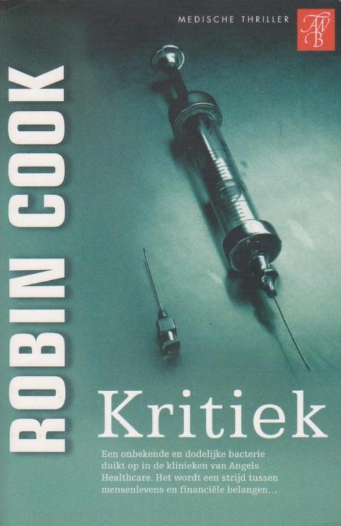 Robin Cook Kritiek, Boeken, Thrillers, Gelezen, Amerika, Ophalen of Verzenden