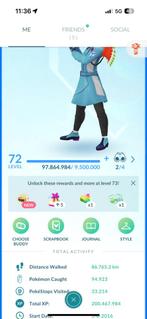 Pokemon go account veel goeie pokemon en veel og shiny costu, 1 speler, Ophalen of Verzenden, Zo goed als nieuw, Vanaf 3 jaar