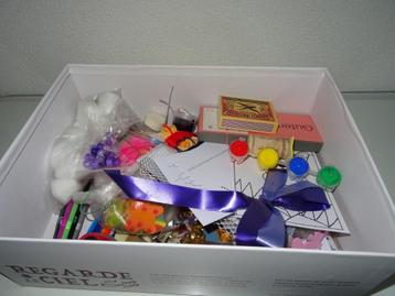 CREATIEF - Schoenendoos met  KNUTSELPAKKET (Nieuw)  beschikbaar voor biedingen
