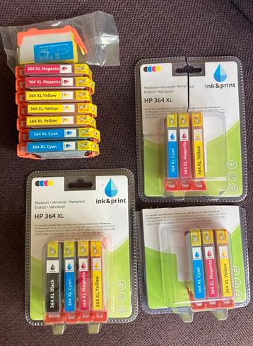 Printerinkt HP 364XL 1 zwart/meerdere kleurensets beschikbaar voor biedingen