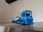 Tekno / Wsi scania P Visser lzv, Hobby en Vrije tijd, Modelauto's | 1:50, Ophalen of Verzenden, Zo goed als nieuw, Bus of Vrachtwagen