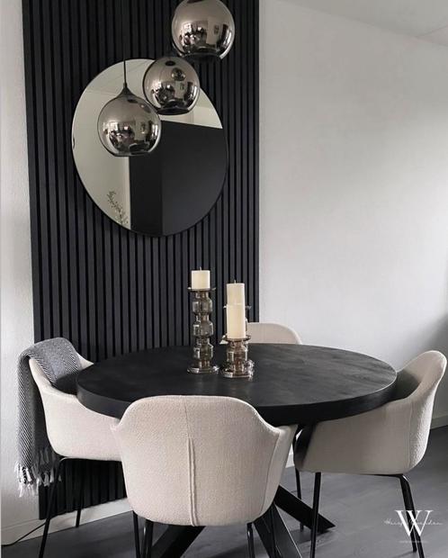 8x Luxe eetkamerstoelen Wit -Nieuw in doos- Direct leverbaar, Huis en Inrichting, Stoelen, Nieuw, Vijf, Zes of meer stoelen, Stof