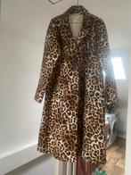 Mooie tijger mantel, Kleding | Dames, Ophalen of Verzenden, Zo goed als nieuw, Maat 42/44 (L), Bruin