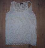 Roomwitte Top Yessica (L), Kleding | Dames, Tops, Maat 42/44 (L), Ophalen of Verzenden, Zonder mouw, Gedragen
