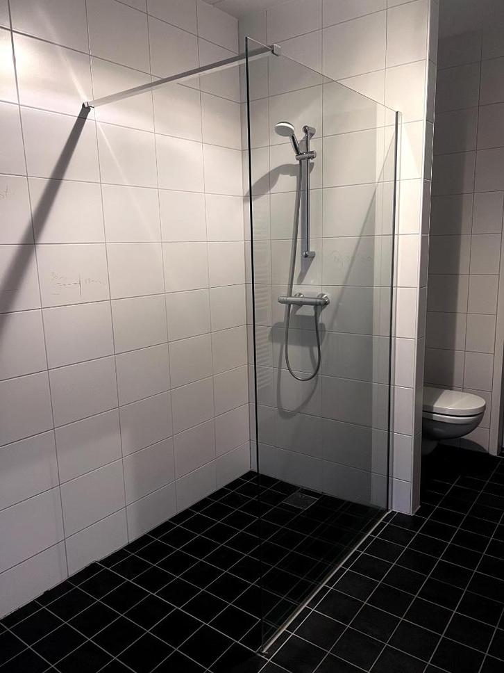 douchewand inloop - 116,5cm x 197,5, Huis en Inrichting, Badkamer | Complete badkamers, Zo goed als nieuw, Ophalen