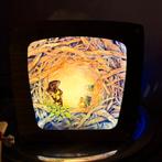 2x toverplaat Gijsbert antroposofische lamp Daniela Drescher, Ophalen, Wanddecoratie
