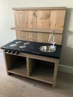 Speelkeuken van steigerhout, Kinderen en Baby's, Speelgoed | Speelkeukens, Ophalen, Gebruikt, Hout, Speelkeuken