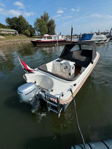 Meersloep 495 honda 10pk occasion bouwjaar 2022 vaarklaar! beschikbaar voor biedingen