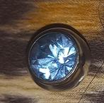 Piercing balletjes met glimsteentje voor navelpiercing, Ophalen of Verzenden, Nieuw, Staal, Navelpiercing