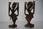 Legong Djanger Janger beeld Bali 2 x danseres samen 25 euro, Antiek en Kunst, Kunst | Beelden en Houtsnijwerken, Ophalen of Verzenden