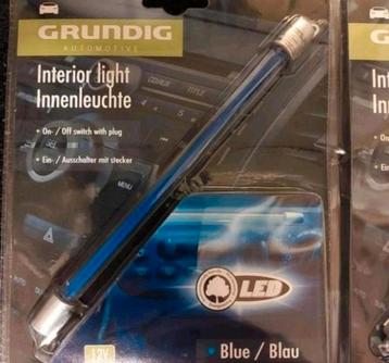 Binnenverlichting blauwe led met aan en uitschakelaar (NIEUW beschikbaar voor biedingen