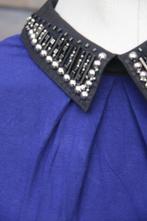 Top blauw Karen Millen mt 8 (36) Vaste prijs AANBIEDING, Karen Millen, Blauw, Ophalen of Verzenden, Zo goed als nieuw