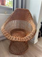 Rattan stoel, Ophalen, Zo goed als nieuw, Bruin, Eén