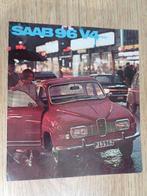 Saab 96 V4 brochure uit 1969, Boeken, Auto's | Folders en Tijdschriften, Gelezen, Overige merken, Ophalen of Verzenden