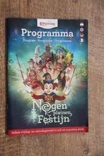 efteling plattegrond negen pleinen festijn 2018  1x, Verzamelen, Efteling, Ophalen of Verzenden, Zo goed als nieuw, Overige typen