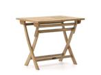 Teak houten eettafel - tuintafel -bijzettafel - klaptafel, Tuin en Terras, Ophalen of Verzenden, Zo goed als nieuw, Rechthoekig