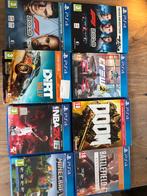 PS4 Games - F1, Dirt Rally, NBA, Doom, Battlefield, Spelcomputers en Games, Games | Overige, Online, Gebruikt, 1 speler, Racen en Vliegen