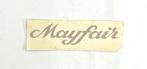 MINI MAYFAIR sticker goud., Ophalen, Nieuw