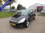 Opel Corsa 1.4-16V Business 1e Eigenaar Volledig Onderhouden, Voorwielaandrijving, Stof, Gebruikt, Zwart