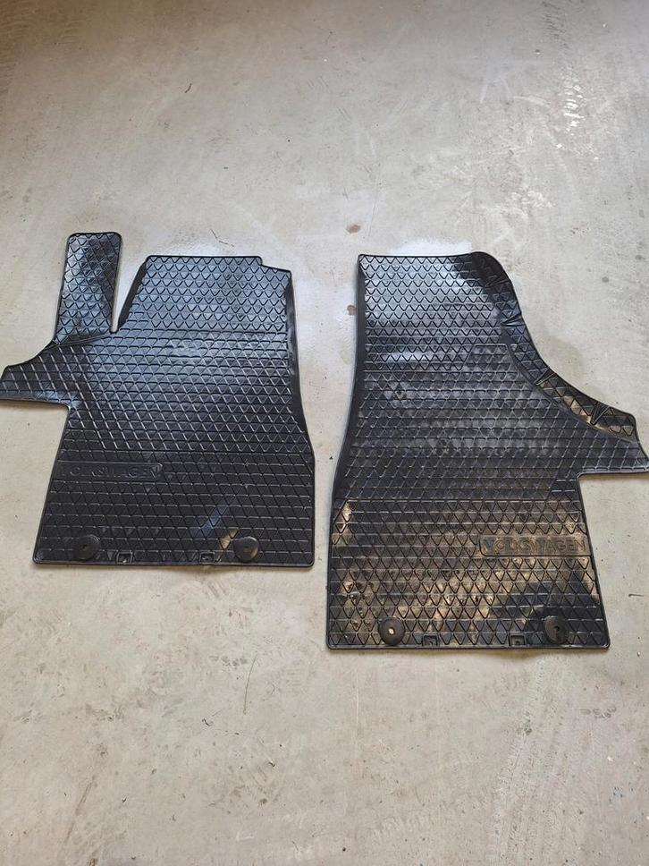 VW T5/T6 Rubberen Vloermatten Set, Auto diversen, Automatten, Gebruikt, Ophalen of Verzenden