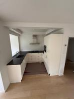 Keuken, landelijk met hardstenen blad en inbouwapparatuur, Huis en Inrichting, Ophalen, Gebruikt, U-keuken, Graniet of Steen
