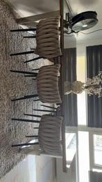 Luxe eetstoelen splinter nieuw kan ze helaas niet terug meer, Huis en Inrichting, Barkrukken, 5 krukken of meer, Nieiv, Bfruklk