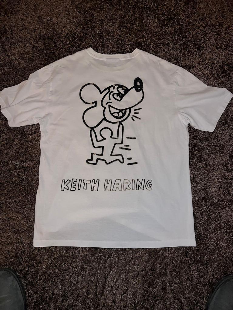Mickey Mouse Shirt, Ophalen of Verzenden, Zo goed als nieuw, Maat 48/50 (M), Wit