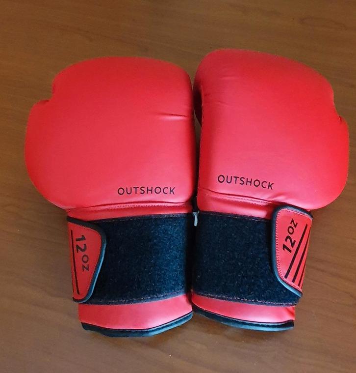 Rode bokshandschoenen voor dames maat 12, Sport en Fitness, Boksen, Zo goed als nieuw, Bokshandschoenen, Ophalen of Verzenden