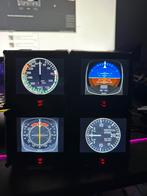 Logitech Pro Flight Instrument panel voor Flight simulator, Computers en Software, Joysticks, Verzenden, Zo goed als nieuw, Logitech G Saitek